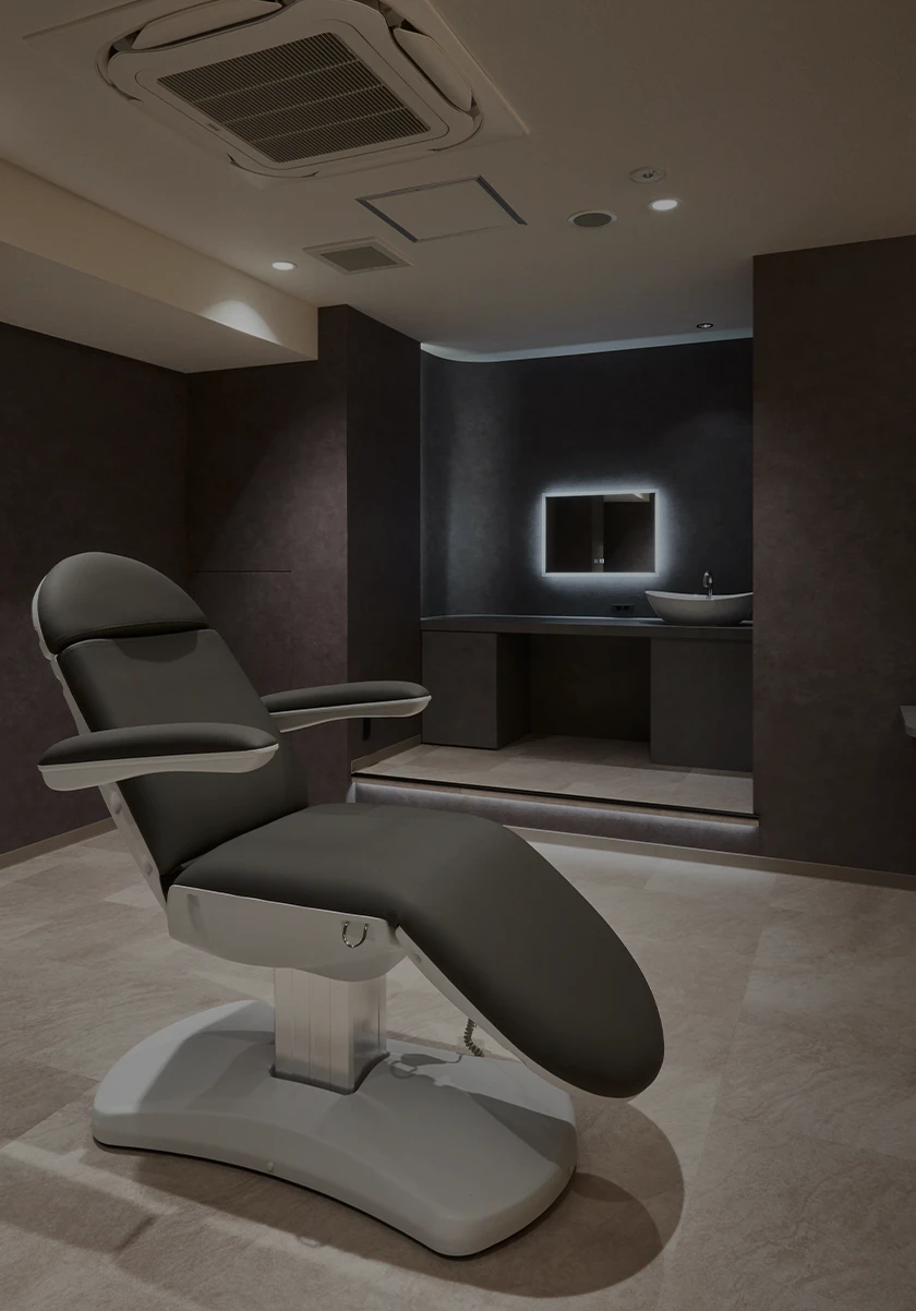 RBN my place clinic 施術室風景